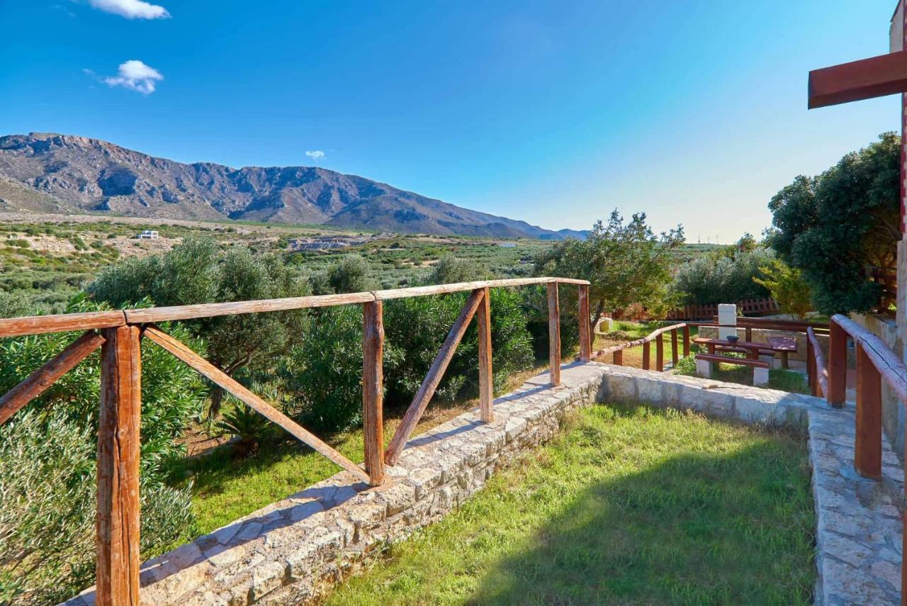 Villa Evenos Of 3 Bedrooms - Irida Country House Of 2 Bedrooms With Private Pools Elafonisi Bagian luar foto