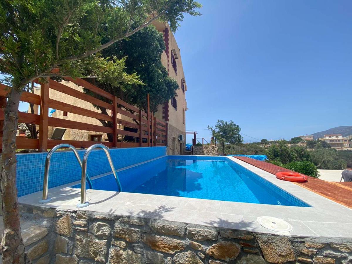 Villa Evenos Of 3 Bedrooms - Irida Country House Of 2 Bedrooms With Private Pools Elafonisi Bagian luar foto