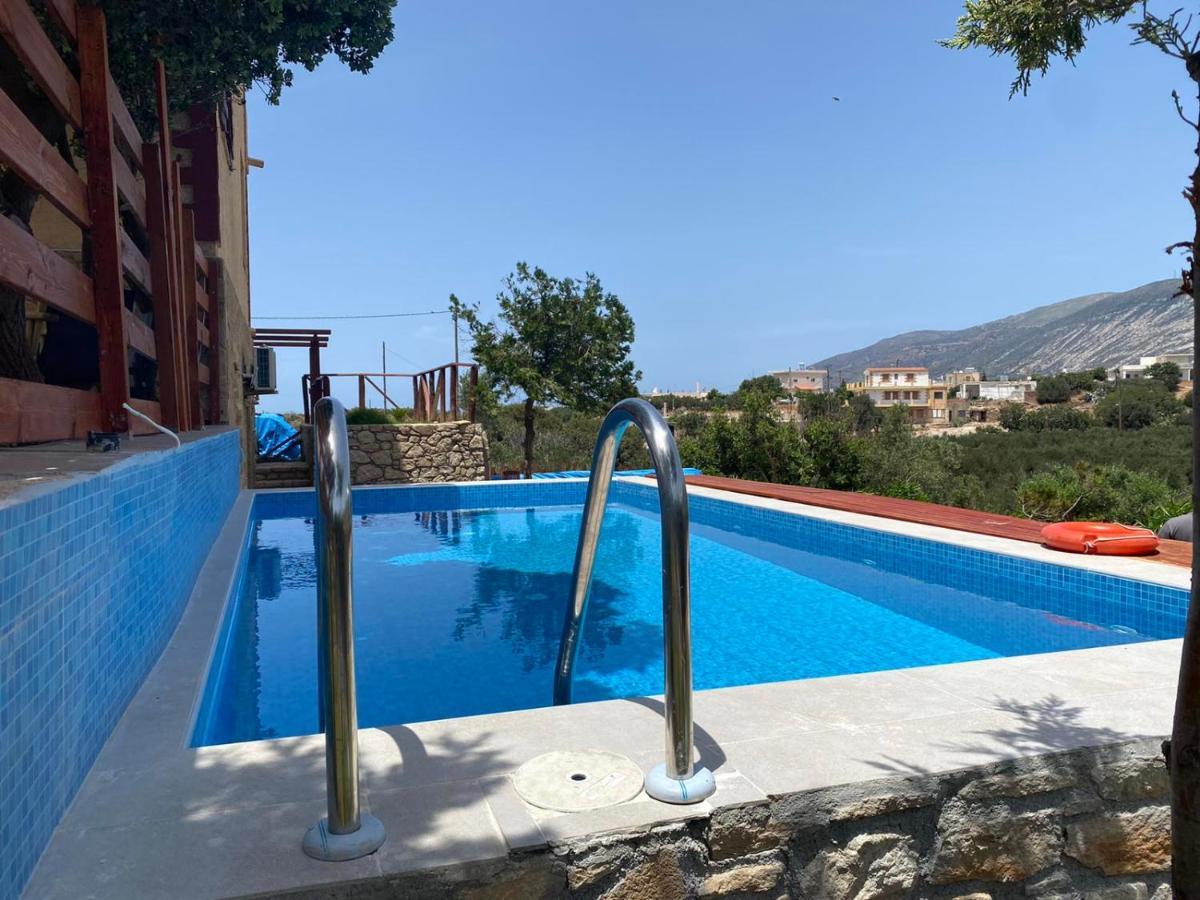 Villa Evenos Of 3 Bedrooms - Irida Country House Of 2 Bedrooms With Private Pools Elafonisi Bagian luar foto
