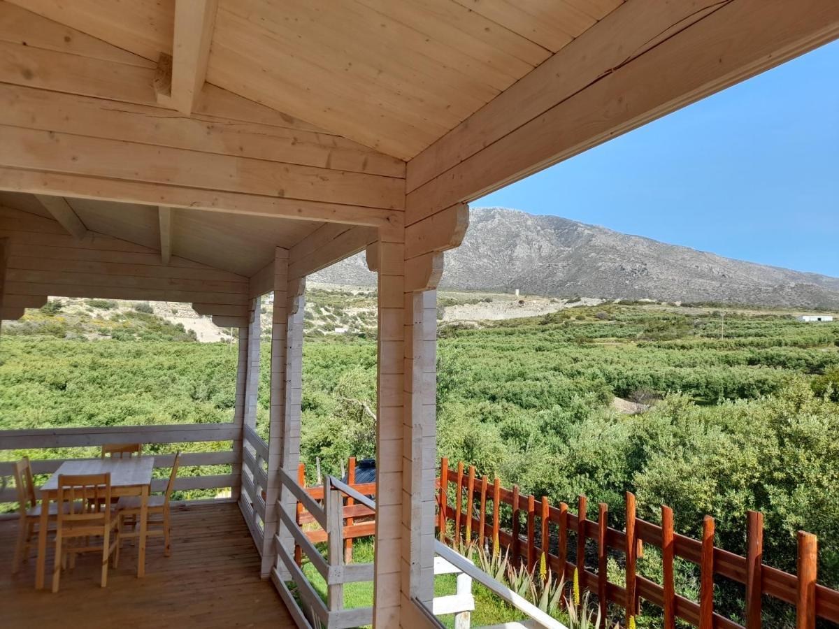 Villa Evenos Of 3 Bedrooms - Irida Country House Of 2 Bedrooms With Private Pools Elafonisi Bagian luar foto