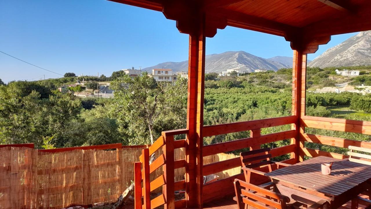 Villa Evenos Of 3 Bedrooms - Irida Country House Of 2 Bedrooms With Private Pools Elafonisi Bagian luar foto