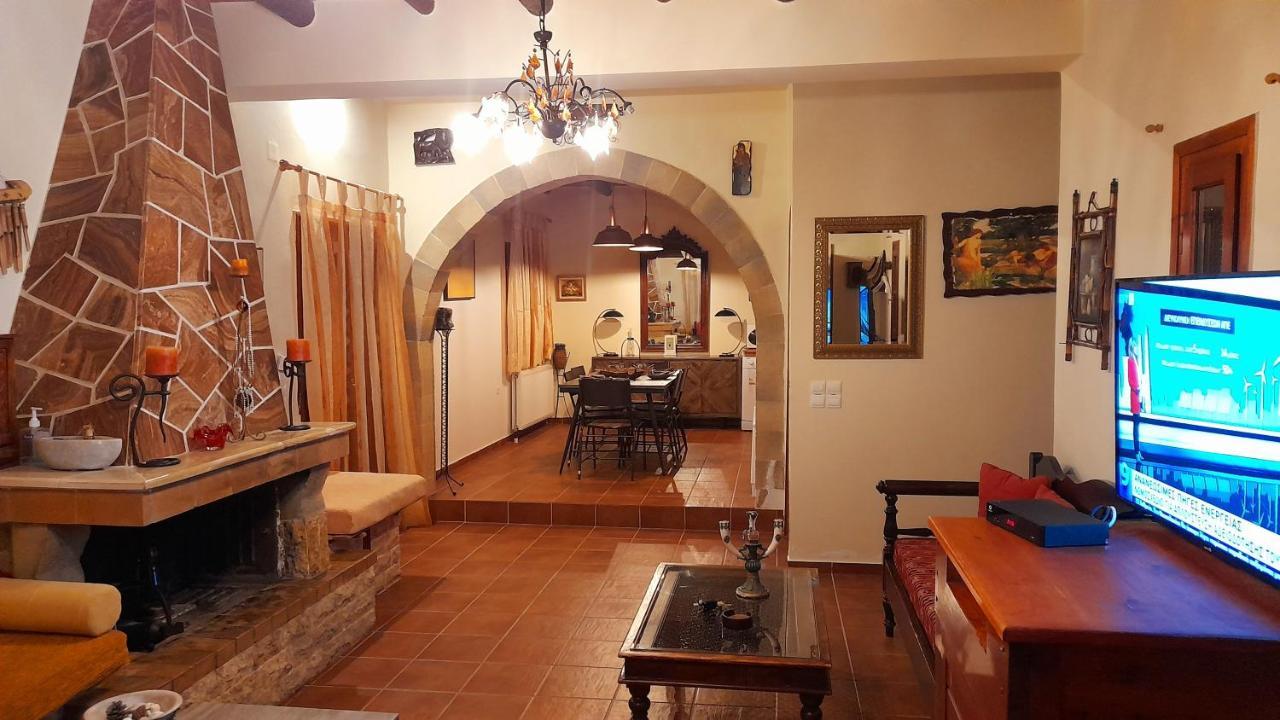 Villa Evenos Of 3 Bedrooms - Irida Country House Of 2 Bedrooms With Private Pools Elafonisi Bagian luar foto